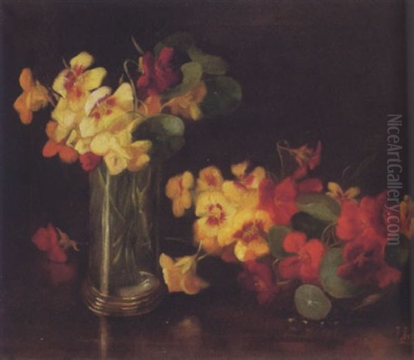 Nasturtiums - view 1