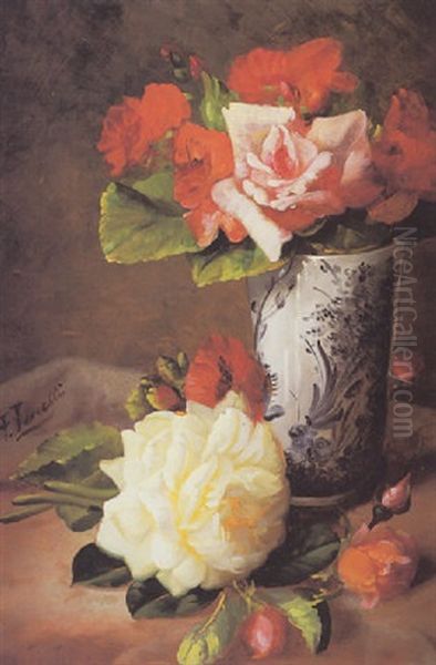 Still Life Of Roses - view 1