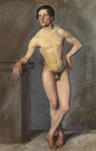 Akstudie (+ 41 Others; 42 Works, Some In Wc, Pencil Or Charcoal, Various Sizes)