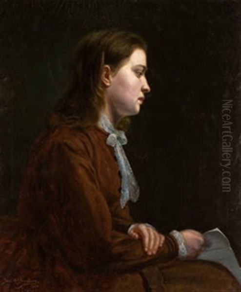 Retrato De Dama Con Carta - view 1