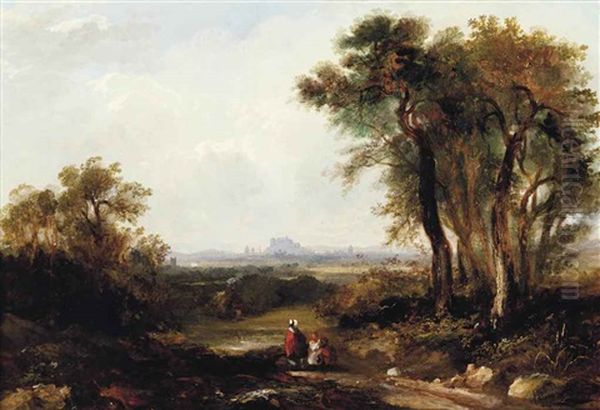 Edinburgh From Craigmillar - view 1