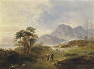 Travellers On A Beaten Track by Thomas Fenwick