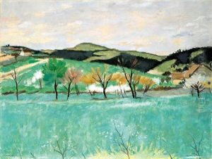 Spring Meadows by Adolf Fenyes