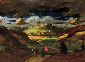 Fairy Tale Landscape by Adolf Fenyes
