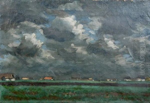 Slovakian Landscape With Farmstead - view 1