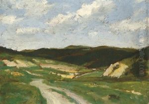 Panorama Of Palvolgy by Adolf Fenyes