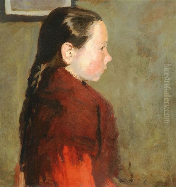 Girl In Shawl - view 1