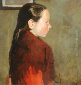 Girl In Shawl