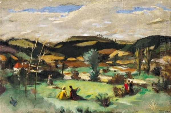 Kirandulok Szabadban (hikers In The Open-air) - view 1