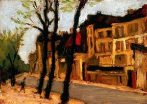Parizsi Osz  - Charenton (autumn In Paris  - Charenton) by Adolf Fenyes
