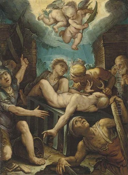 The Martyrdom Of Saint Lawrence - view 1