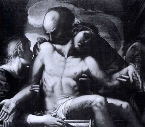 La Mise Au Tombeau by Ferrau Fenzoni