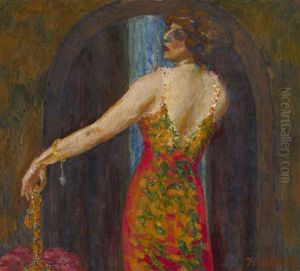 Portrait Of E.n. Nosova (nee Ryabushinskaya)