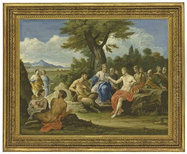 The Contest Between Apollo And Marsyas - view 1