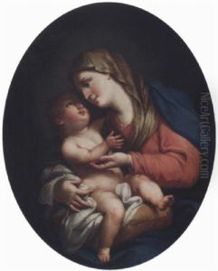 The Madonna And Child by Francesco (Imperiali) Ferdinandi