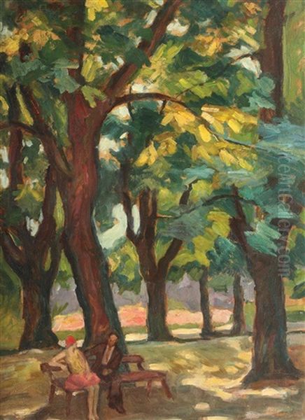 Romance In Park - view 1