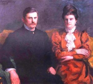 Bela Janossy And His Wife Bela Janossy And His Wife