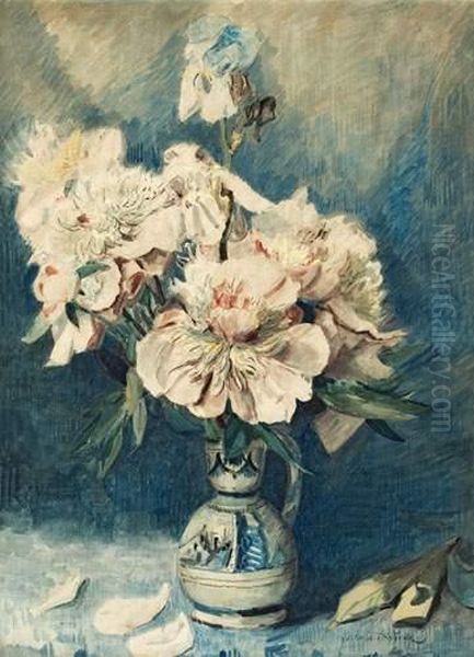 Bouquet Dans Un Vase. - view 1