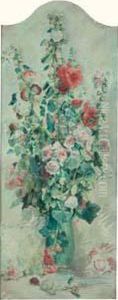 Bouquet De Roses Tremieres by Zacharie Astruc