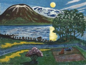 Moon In May by Nikolai Astrup
