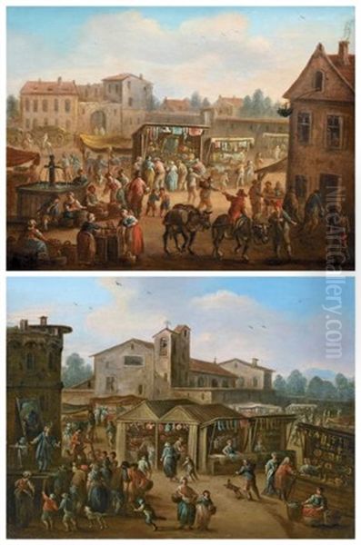 Scenes De Marche Avec Des Echoppes, Anime De Personnages (2 Works) - view 1