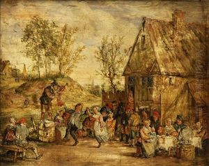 Village Kermesse by Franz de Paula Ferg