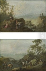 Landscapes (pair)