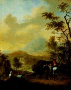 The Travellers' Rest by Franz de Paula Ferg