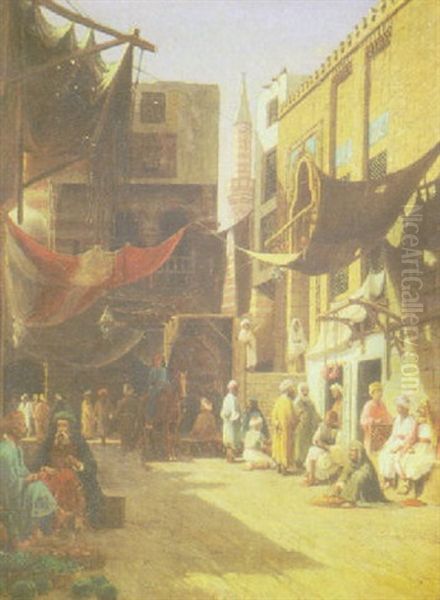 Market Scene, Cairo - view 1