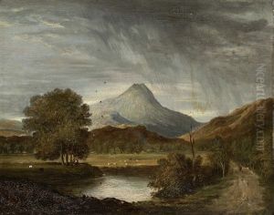 View From The Door Of The Inn At Aberfoyle