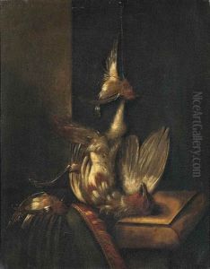 Still Life Of Finches; And Still Life Of A Partridge And Other Birds (2 Works)