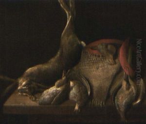 Nature Morte Au Lievre Et Perdrix