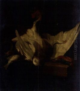Stilleben Mit Erlegtem Federvieh (+ Another Similar; 2 Works) by William Gowe Ferguson
