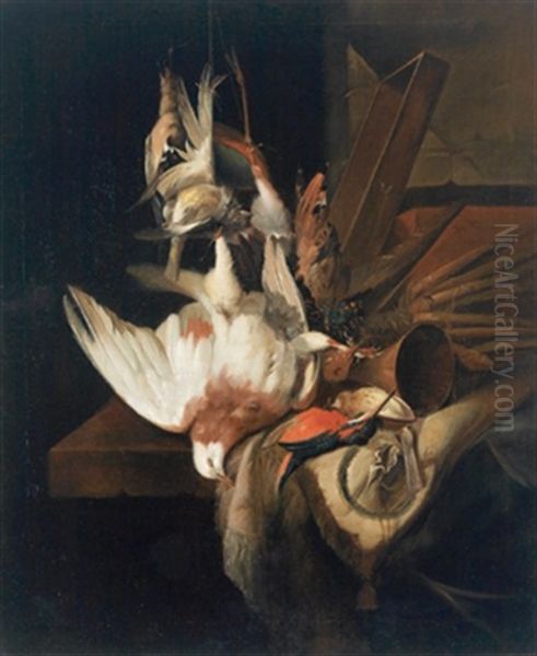 Jagdstillleben Mit Vogeln - view 1