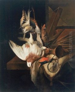 Jagdstillleben Mit Vogeln