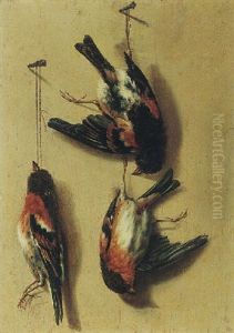 Still Life Of Song Birds