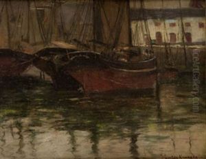 Barcas by Jose Fernandez Alvarado