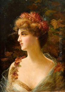 Spanish Beauty by Federico Fernandez Y Gimenez