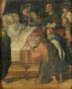 Dormicion De La Virgen by Alejo Fernandez