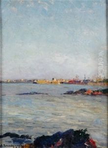 Vista De Ciudad by Domingo Fernandez