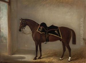 Lively Dick, A Charger Of The 4th Dragoon Guards by John Ferneley Jr.