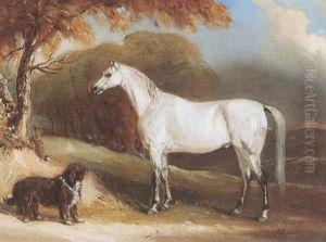 The Colt, First Charger Of Captain Lister-kaye, 10th Hussars by John Ferneley Jr.