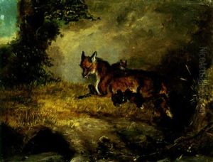 The Wiley Foxes by John Ferneley Jr.