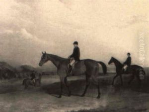 A Jockey On A Chestnut Hunter