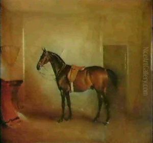 A Bay Hunter In A Stable by John Ferneley Jr.