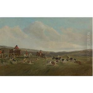 The Chase by Claude Lorraine Ferneley