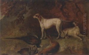 Dogs With Dead Game by Claude Lorraine Ferneley