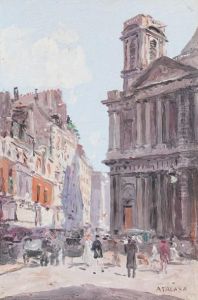 Saint Sulpice by Enrique Atalaya Gonzalez