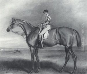 The Earl Of Jersey's Riddlesworth With J. Robinson Up by Claude Lorraine Ferneley