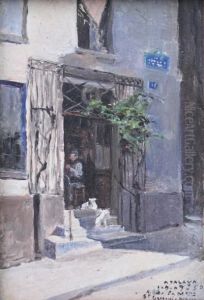 La Porte Aux Chiens. by Enrique Atalaya Gonzalez